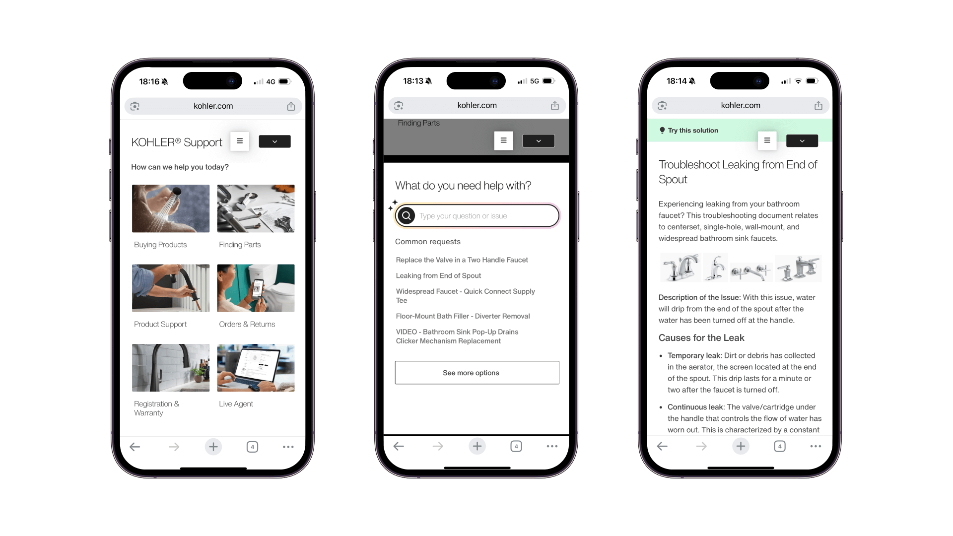 Kohler Assist Gen AI - Mobile